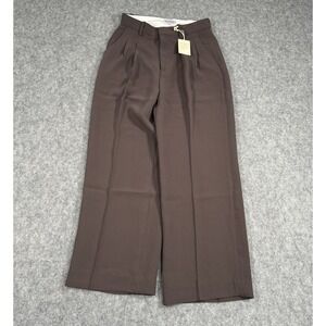 Toulair The Vritti Trouser Brown High Waisted Pants‎ Size 28